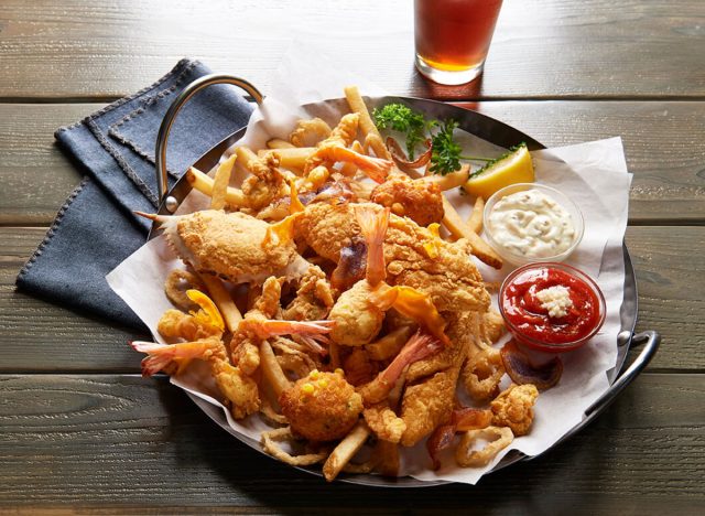 Landry's Seafood House Fried Seafood Platter