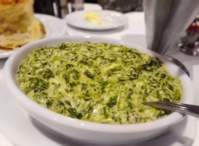 Morton's The Steakhouse Creamed Spinach