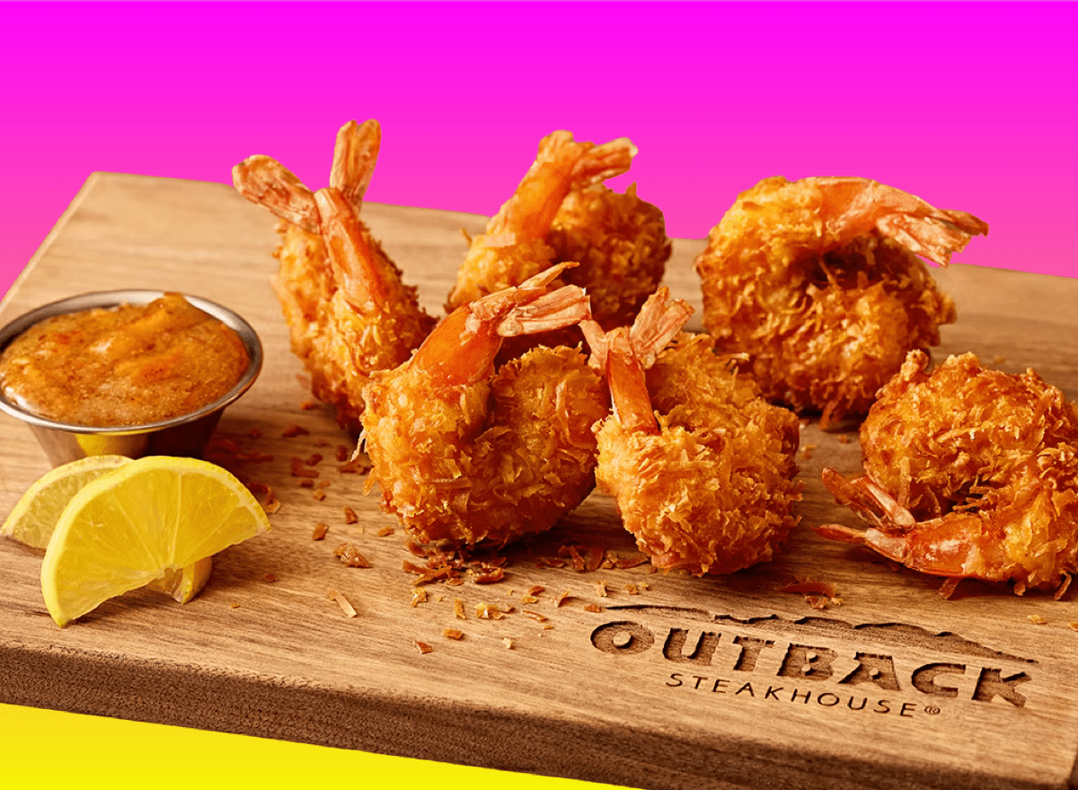 Outback coconut shrimp