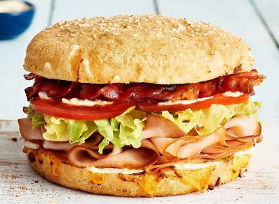 Schlotzsky's Turkey Bacon Club