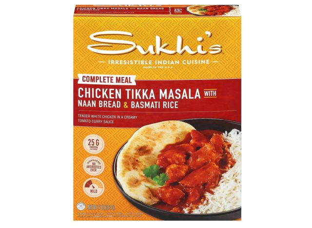 Sukhi's Chicken Tikka Masala with Basmati Rice and Naan