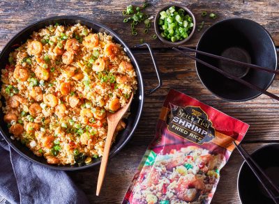 Trader-Joe's Spicy Thai Shrimp Fried Rice