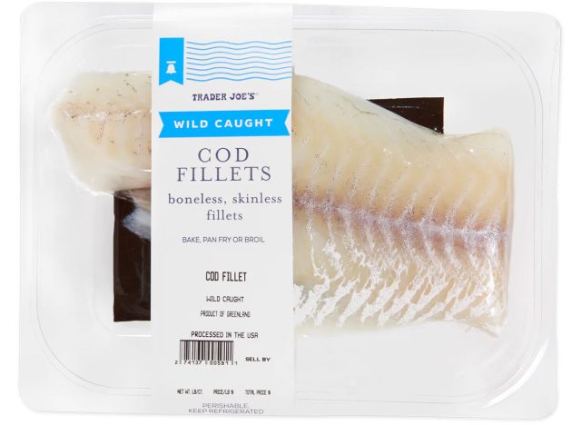 Trader Joe's Wild Caught Cod Fillets