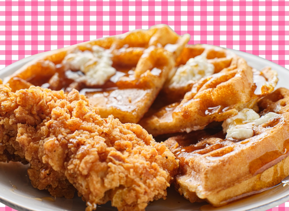 Chicken and waffles