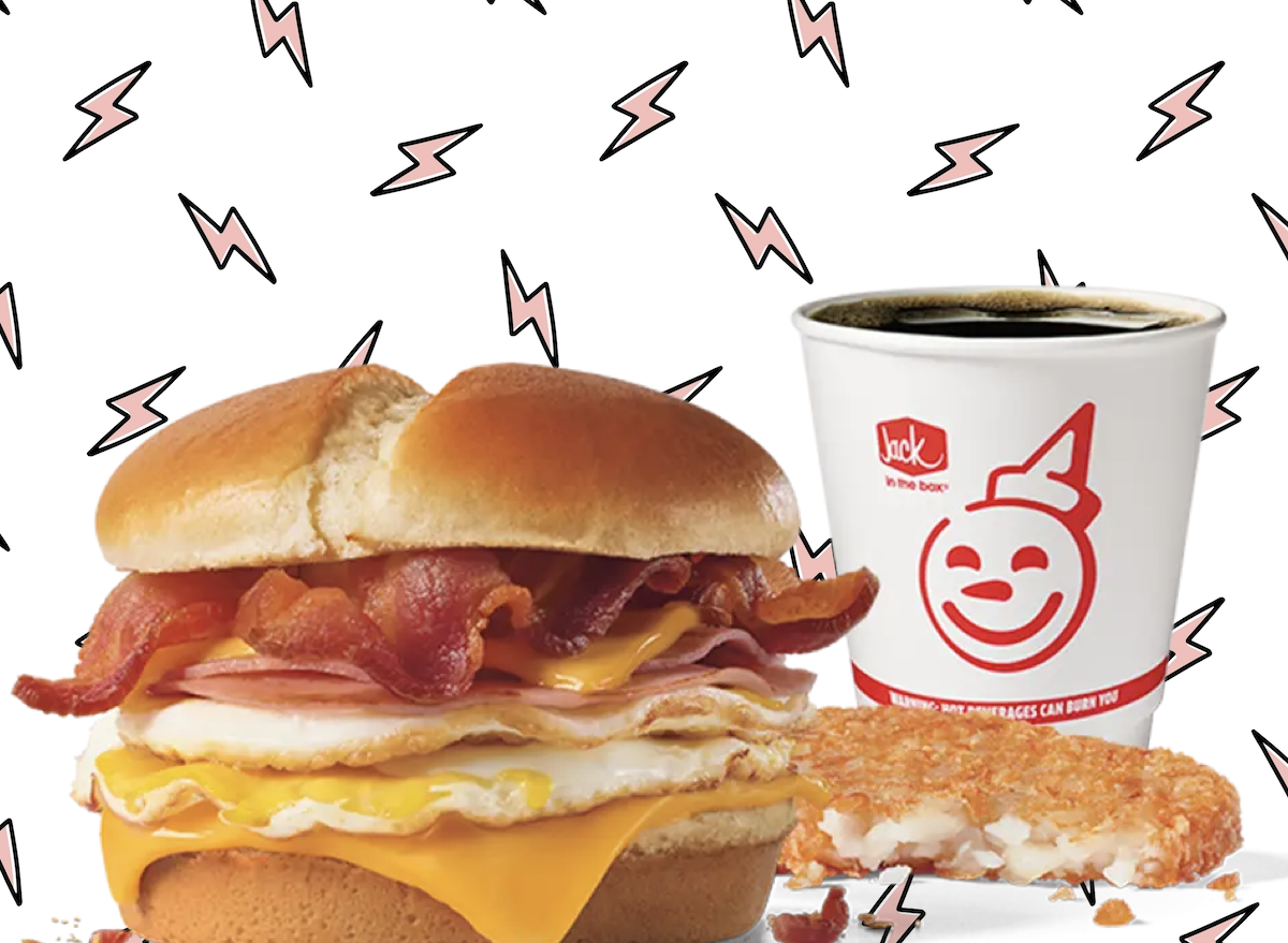Jack in the Box Ultimate Breakfast sandwich combo