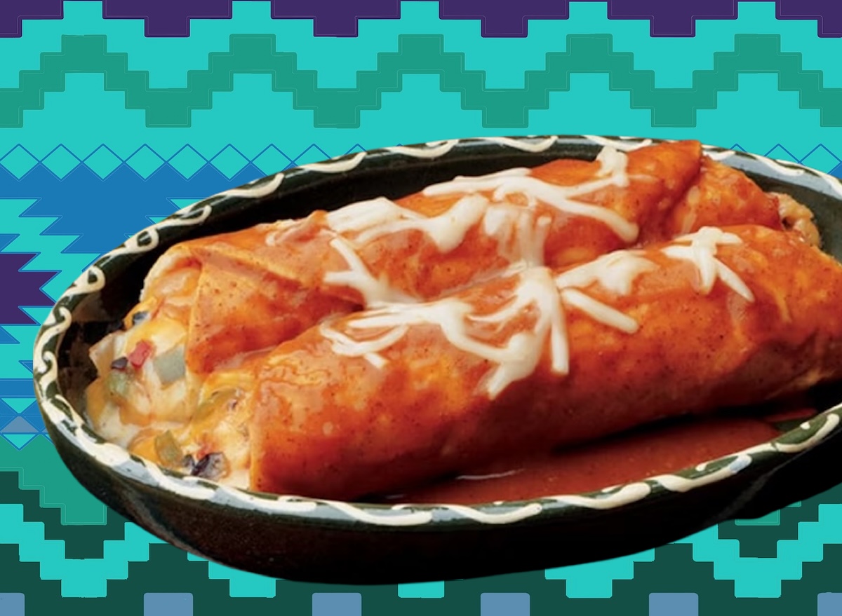 Amy’s cheese enchilada