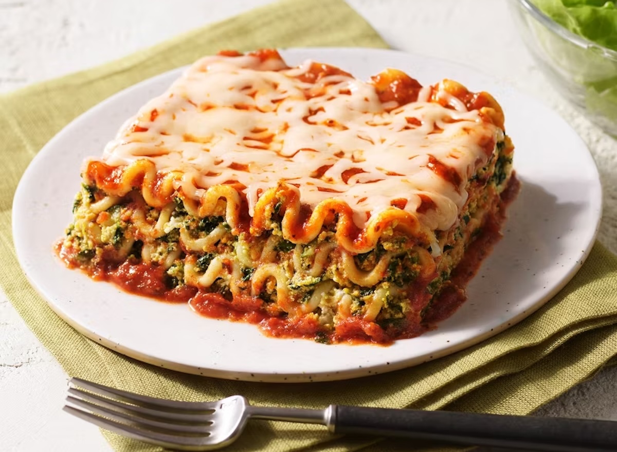 Amy’s vegetable lasagna