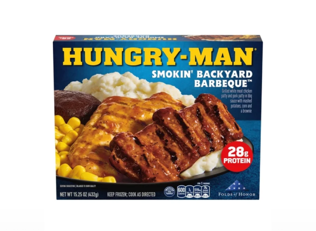 5 Frozen "Hungry-Man Style" Dinners With Full Meat Portions