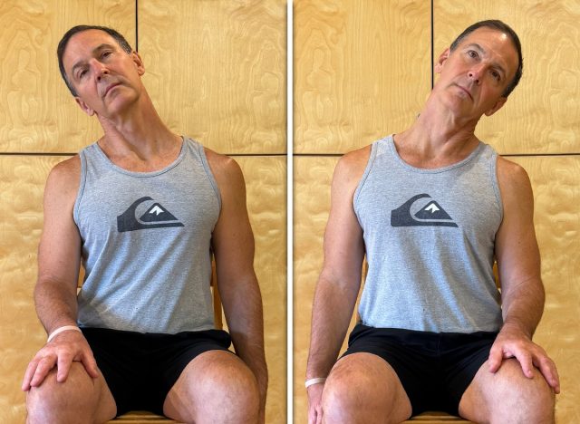 Lateral Ear to shoulder exercise