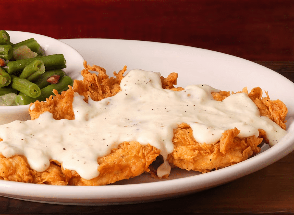 Texas Roadhouse country fried chicken