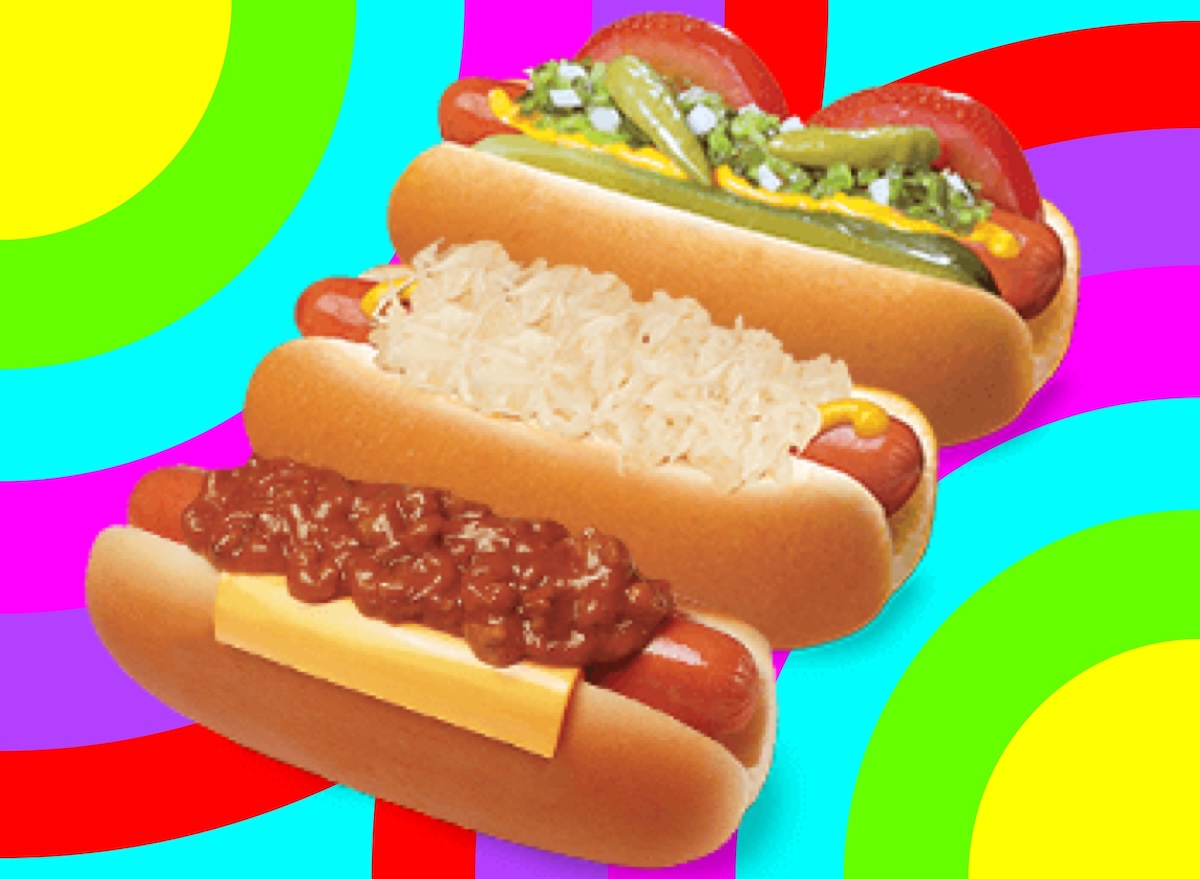 Wienerschnitzel hot dogs