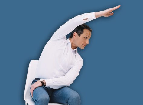 5 Chair Exercises for Waist Overhang After 60