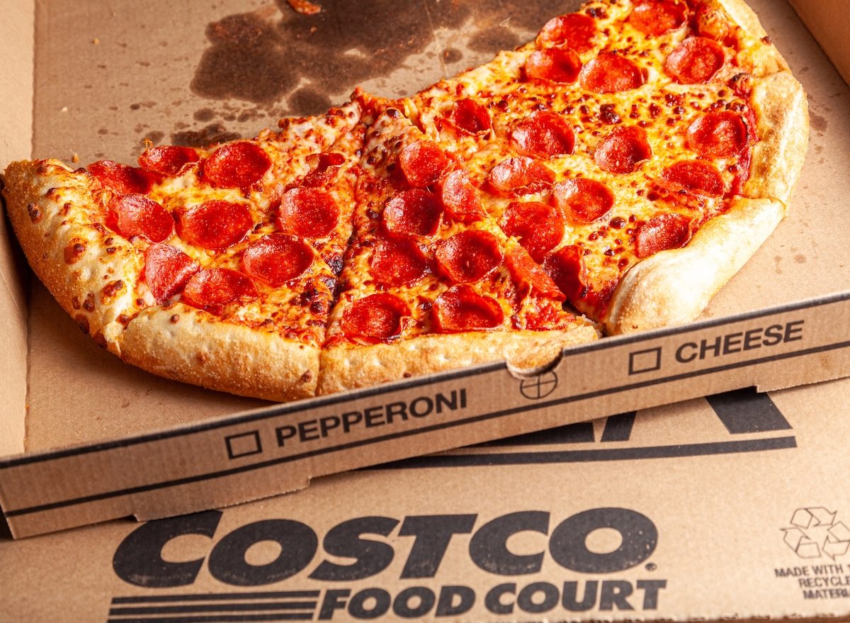 Costco pepperoni cafe pizza