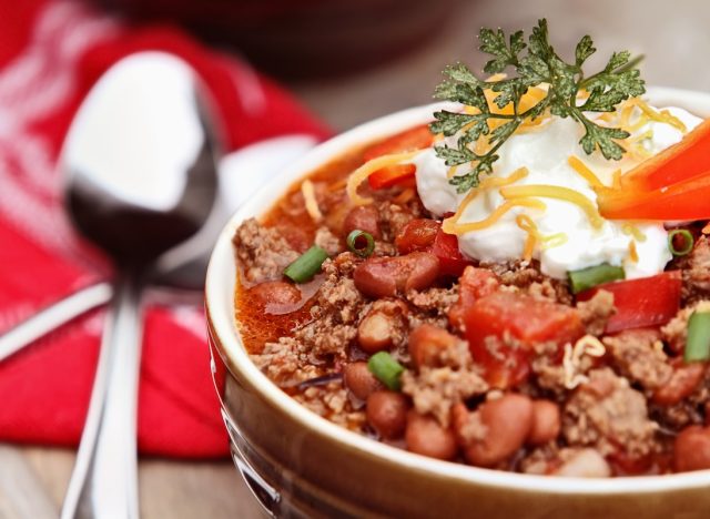 5 Restaurant Chains With the Best Chili, According to Diners