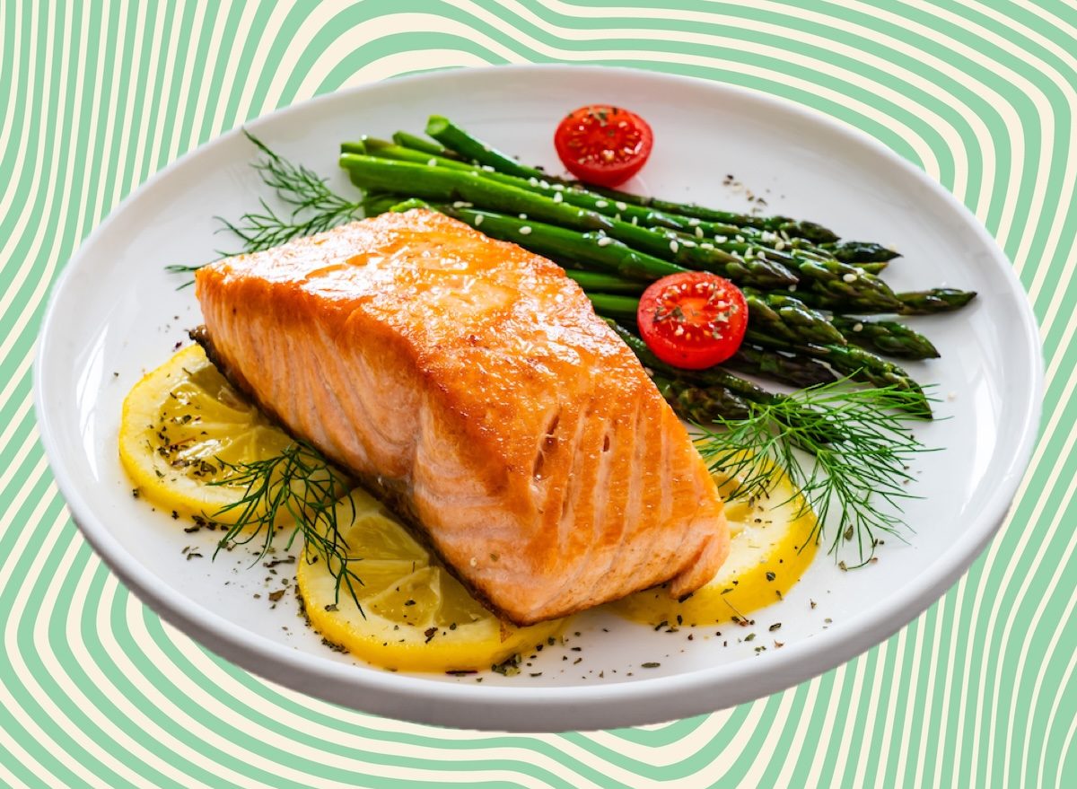 Salmon dinner