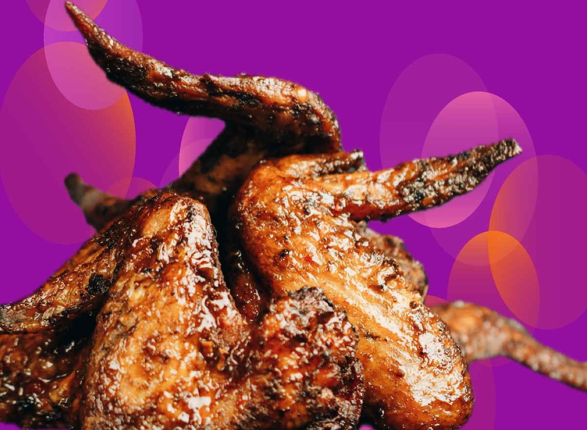 Smoked chicken wings