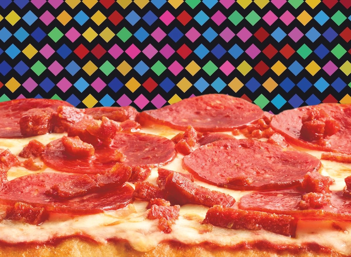 Screamin’ sicilian holy pepperoni pizza