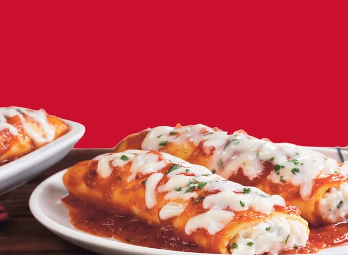Stouffer’s manicotti