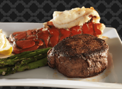 5 Steakhouse Chains With the Best Filet and Lobster Tail Dinners