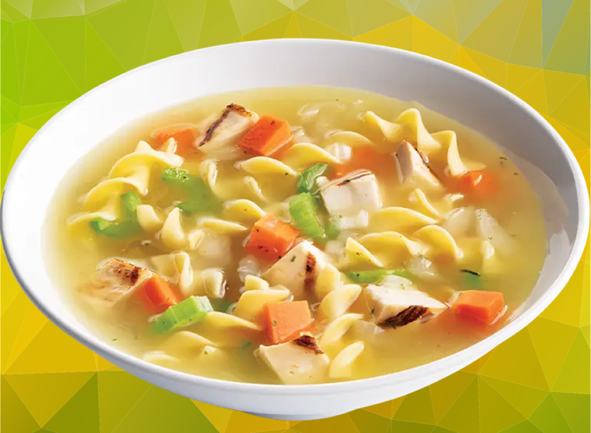 Cafe Zupas chicken noodle soup