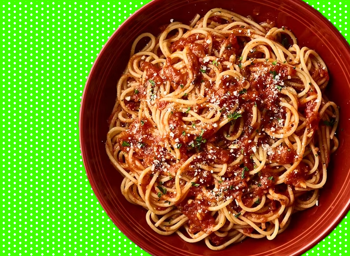 Carrabba’s spaghetti pomadoro sauce