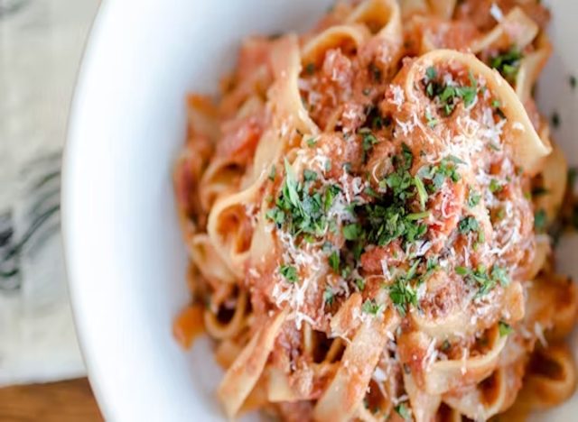 5 Italian Chains With the Best Bolognese, According to Chefs