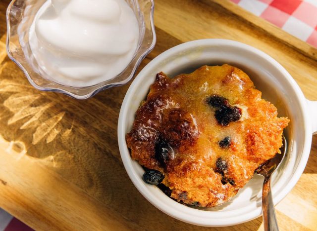 Sirloin Stockade Bread Pudding