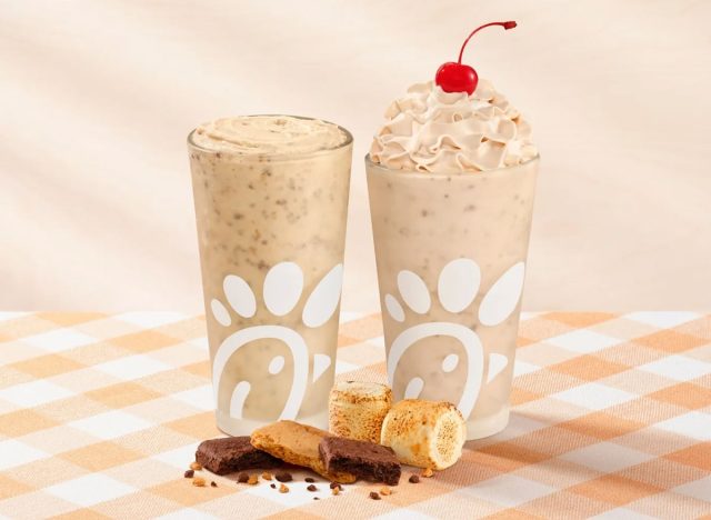 S'mores Milkshake and S'mores Frosted Coffee