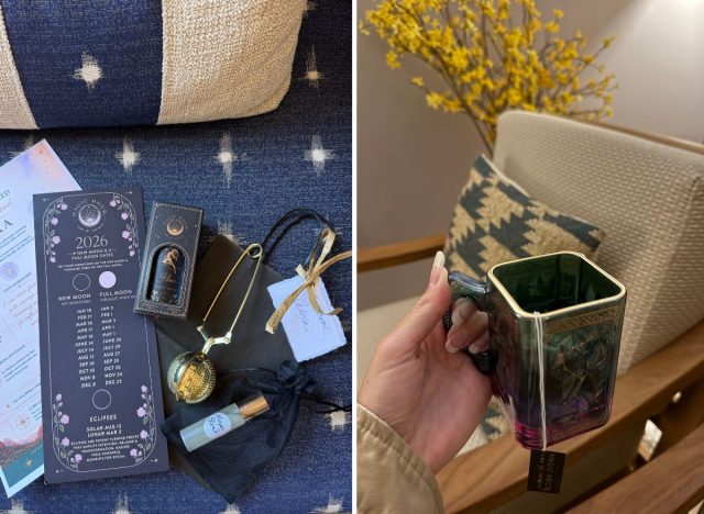 split image of the zodiac spa treatment at the Amara Resort and Spa in Sedona