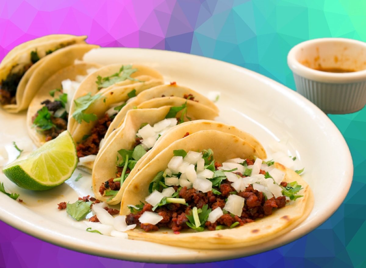 Carne asada street tacos