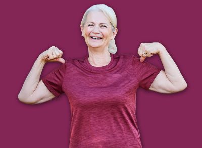 Portrait of a senior elderly woman and man, a couple, exercising outdoor, workout and training in park. Mature female and male person happy doing cardio exercise for health, walking or running outside