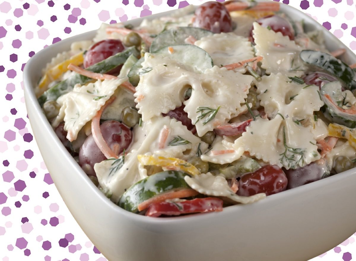Bow tie pasta salad