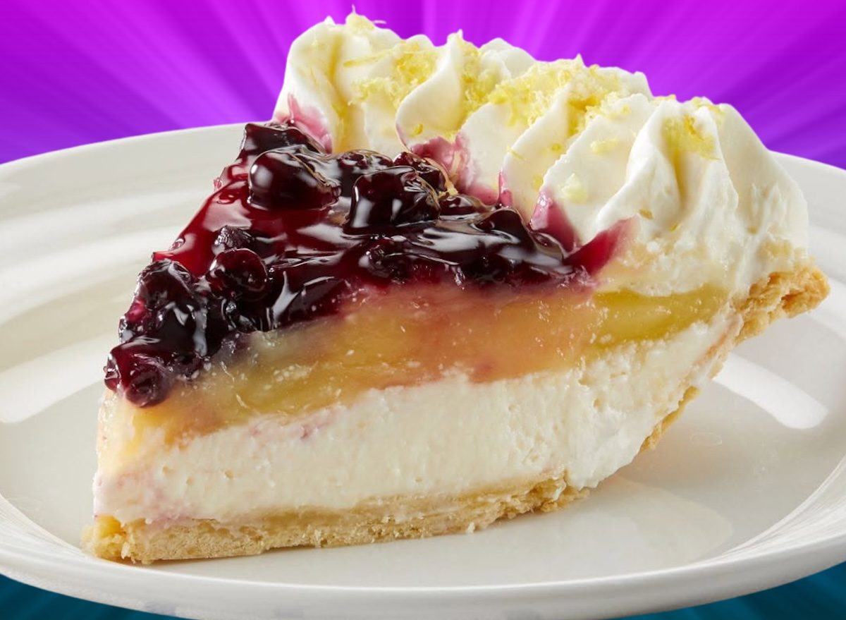 Lemon blueberry supreme pie baker’s square