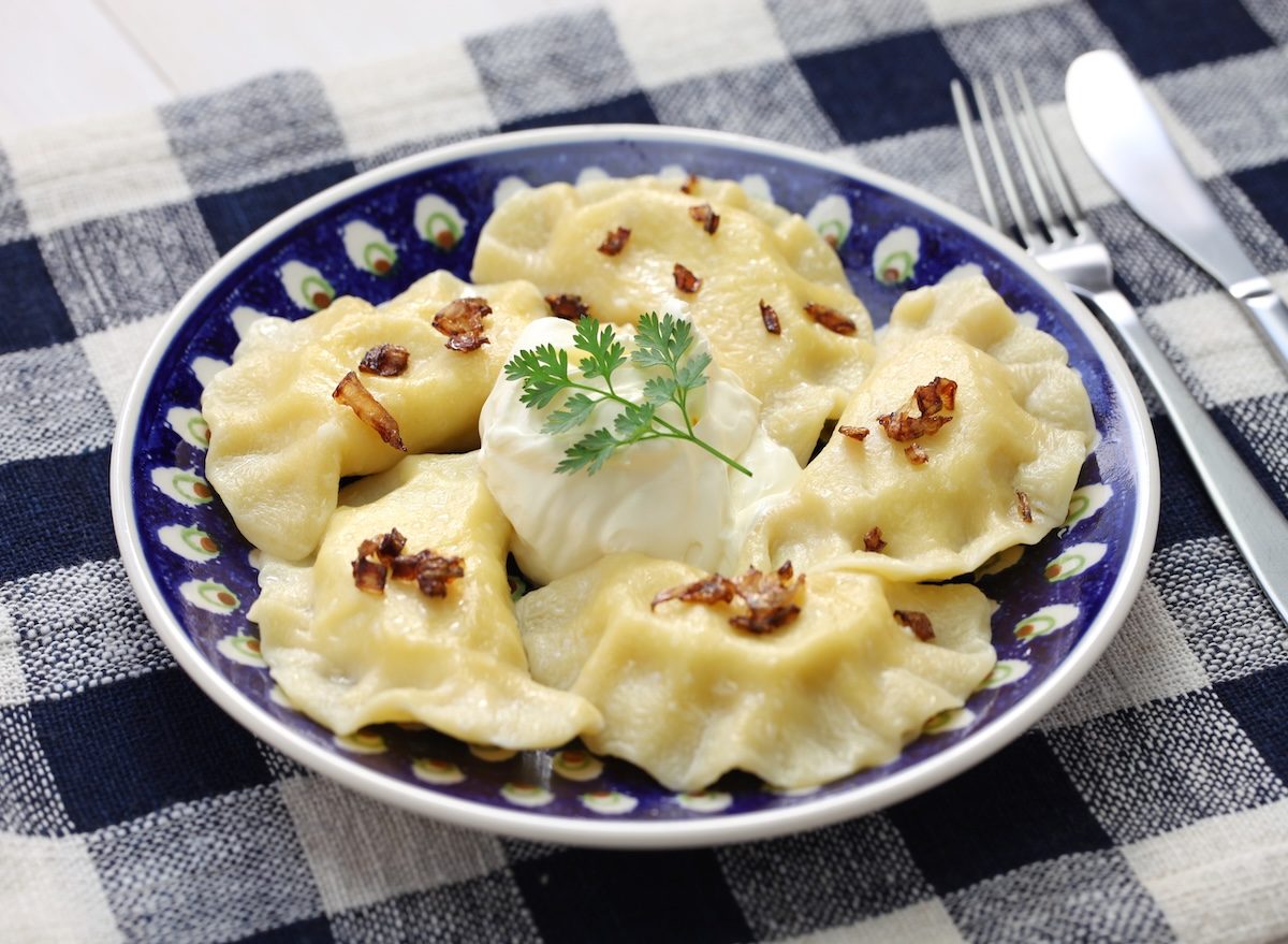 Homemade,Pierogi,Dumplings,,Polish,Food