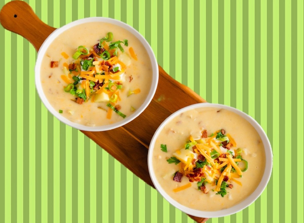 Loaded potato soup