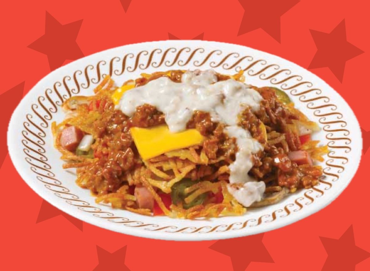 Waffle House HAsh Browns all the way