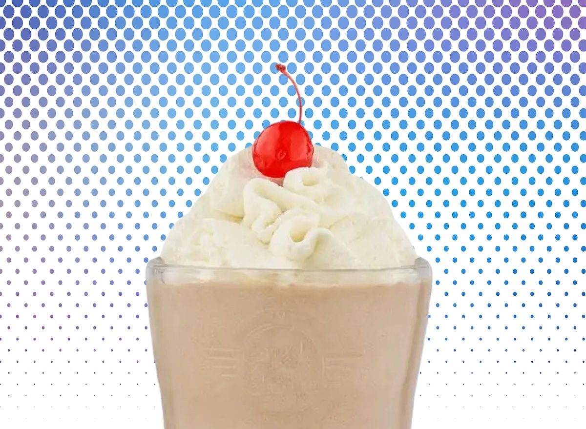 Steak n shake chocolate milkshake