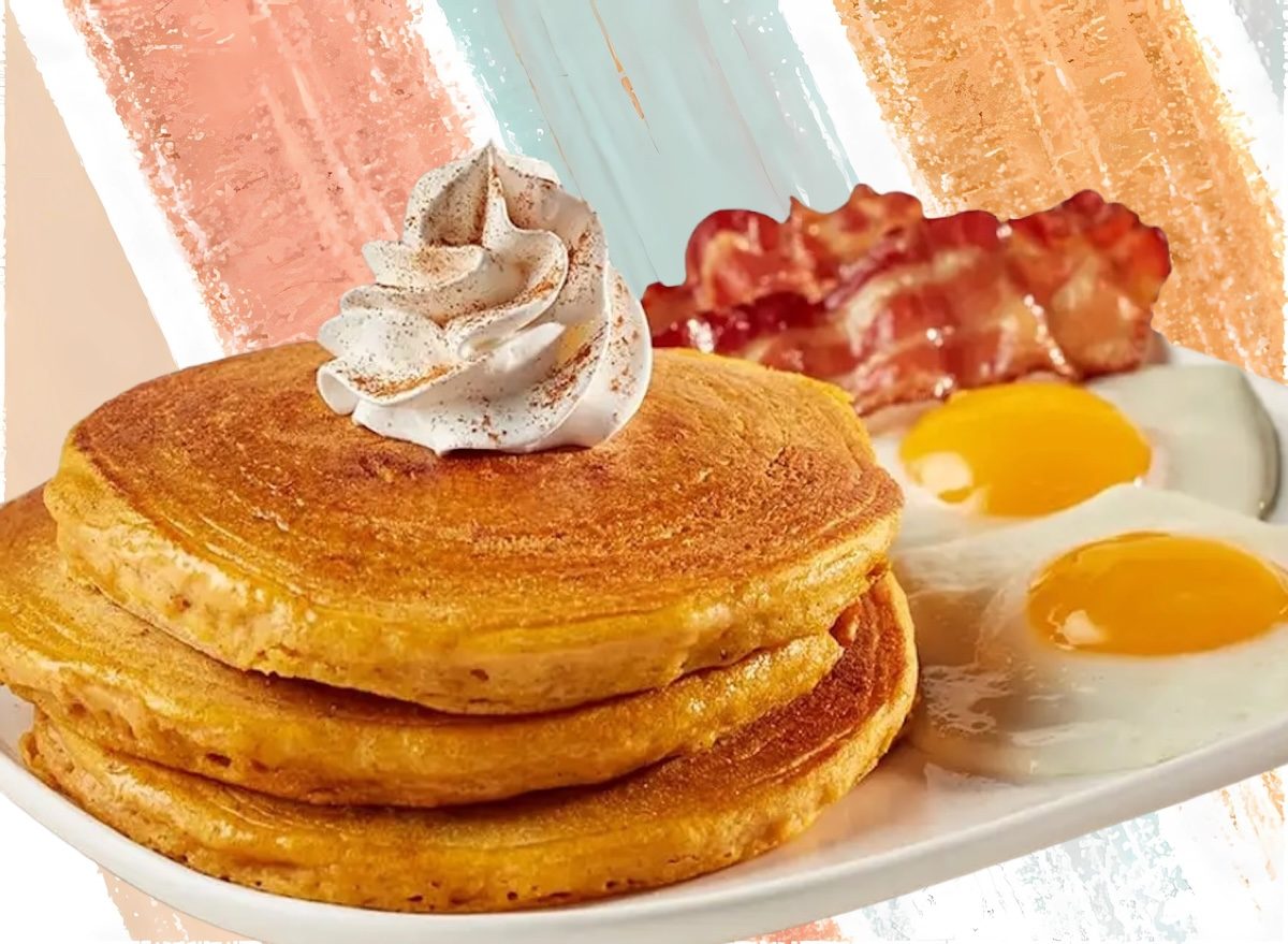Perkins pumpkin pancakes