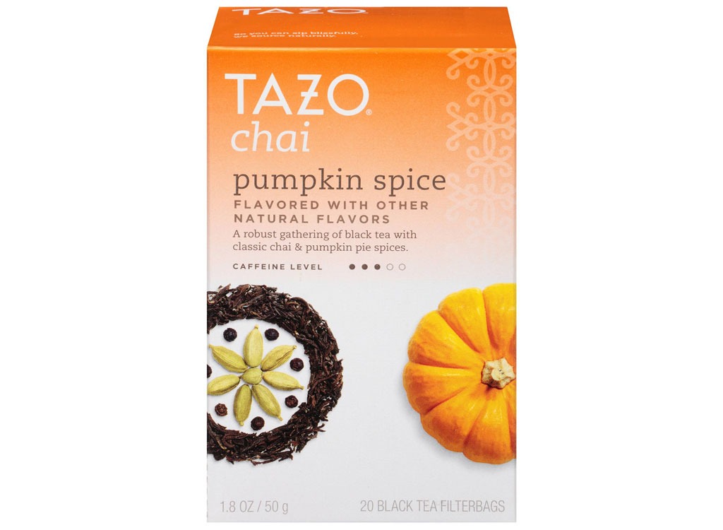 Tazo Pumpkin Spice Tea Calories