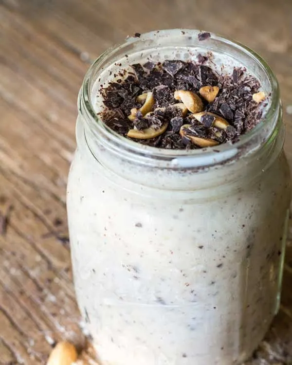 pb2 smoothie with chocolate