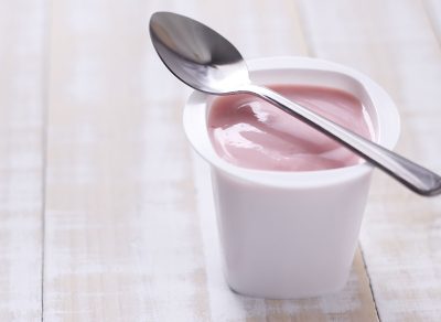 Flavored yogurt