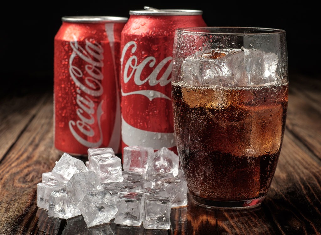 coca cola soda ice