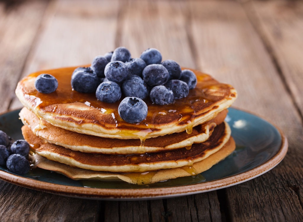 blueberry pancakes