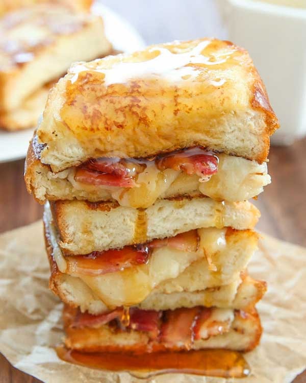 french toast grilled cheese