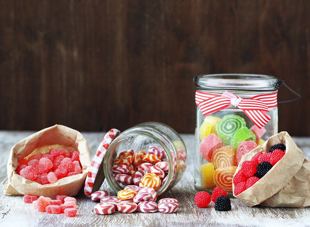 lose weight millennial candy jars