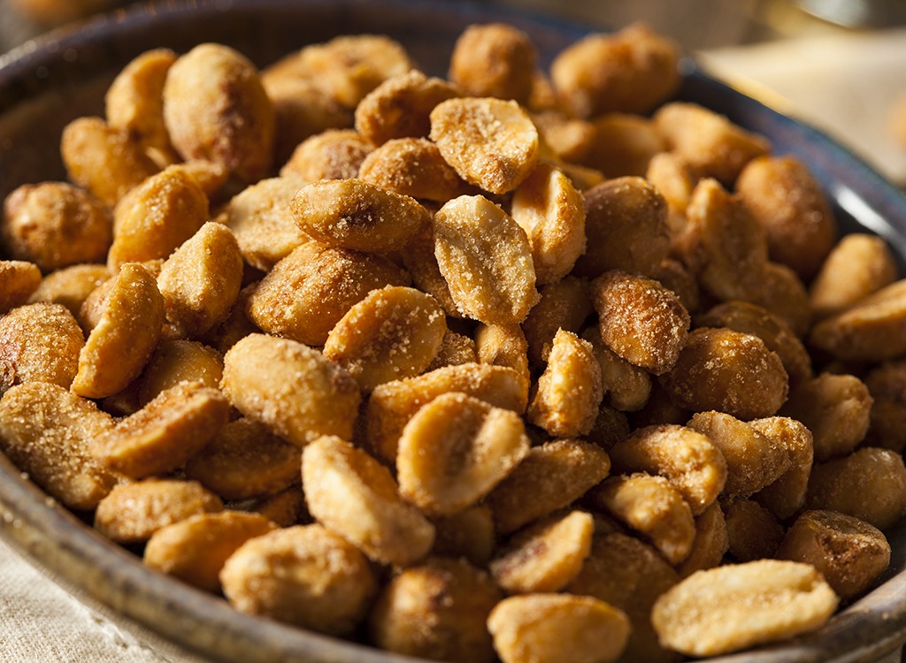 Honey roasted peanuts