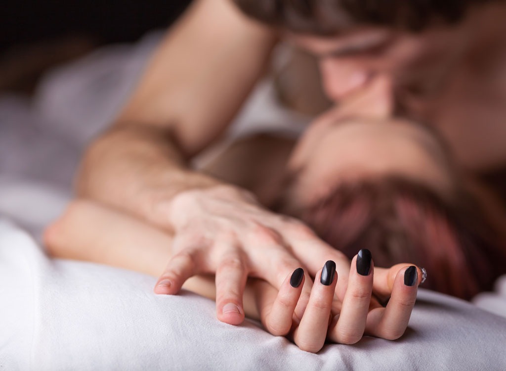 Couple in bed