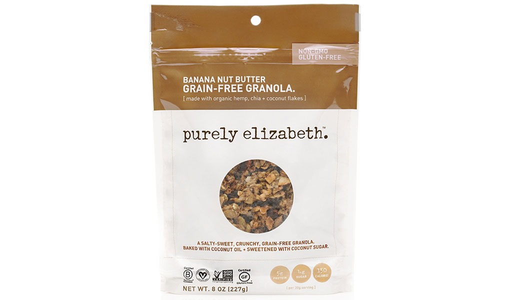 purely elizabeth banana nut butter grain-free granola