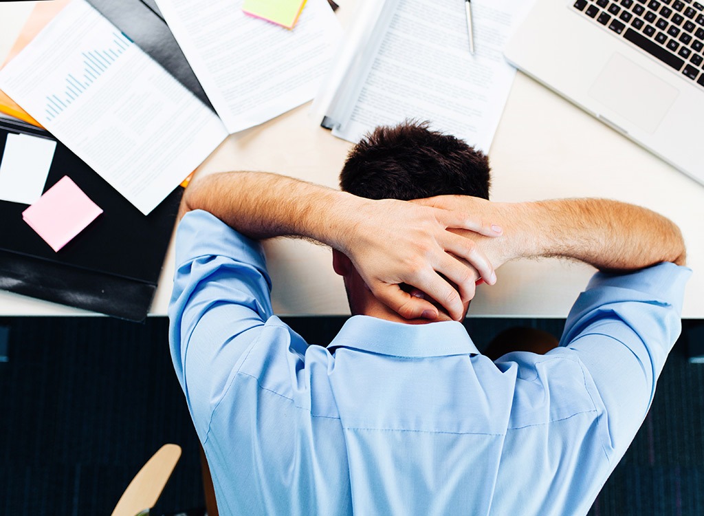 Stressed out man - best ways to speed up your metabolism