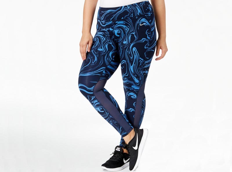 nike power epic lux printed running leggings